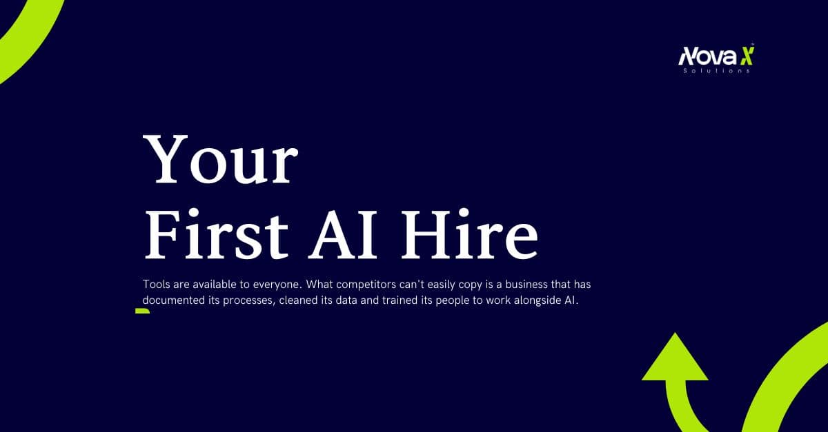 Your First AI Hire: Start Small, Build an Advantage